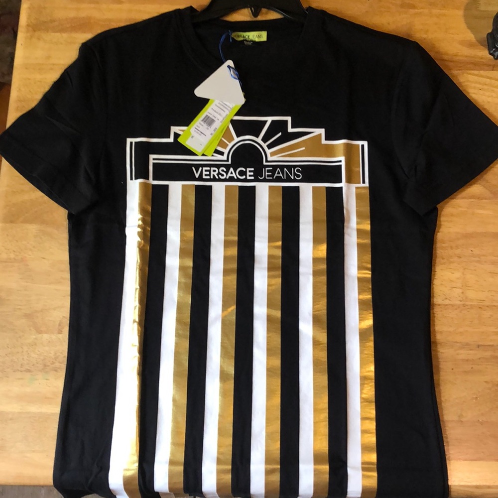 Versace jeans black T-shirt